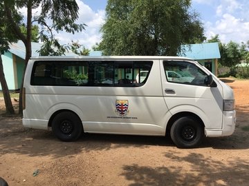 School Minibus- Funded by PTA